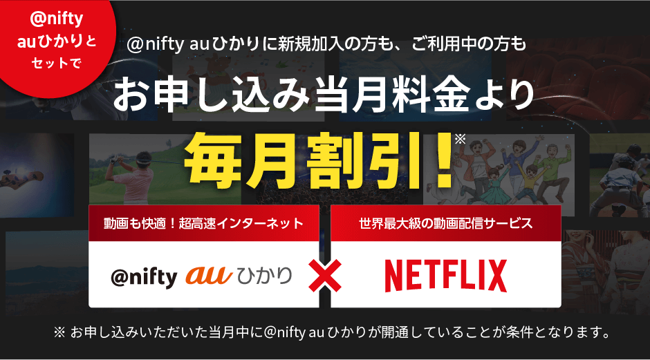 auひかり Netflixパック