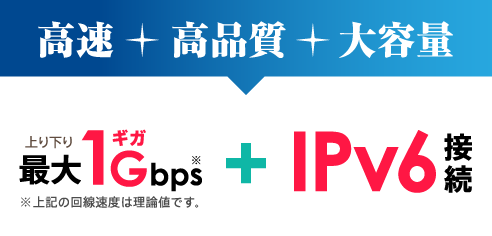 高速・高品質なeo光