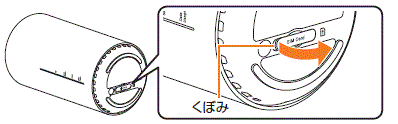IC カードスロットカバーを開きます。